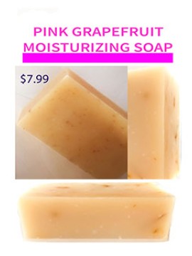 PINK GRAPEFRUIT MOISTURIZING SOAP